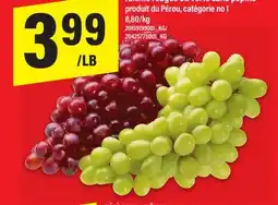 Maxi RAISINS ROUGES OU VERTS SANS PÉPINS offer