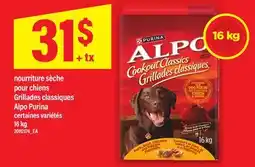 Maxi nourriture sèche pour chiens Grillades classiques Alpo Purina, 16 kg offer