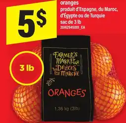 Maxi ORANGES, sac de 3 lb offer