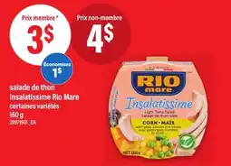 Maxi SALADE DE THON INSALATISSIME RIO MARE offer