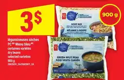 Maxi légumineuses sèches PC Menu bleu | dry beans, 900 g offer