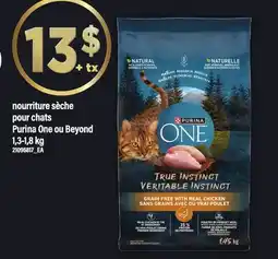 Maxi NOURRITURE SÈCHE POUR CHATS PURINA ONE OU BEYOND, 1,3-1,8 KG offer