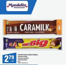 Maxi Cadbury snack size chocolate offer