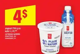 Maxi YOGOURT, 750 G OU KÉFIR, 1 L PC offer