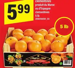 Maxi CLÉMENTINES OU D'ESPAGNE , 5 lb offer