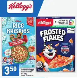 Maxi CÉRÉALES KELLOGG'S, 283-355 g offer