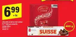 Maxi CHOCOLAT AU LAIT OU NOIR SUISSE PCMD 400 G OU ASSORTIS offer