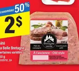 Maxi PÂTÉ LA BELLE BRETAGNE offer