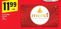 Maxi CHOCOLAT MERCI | CHOCOLATE, 400 g offer