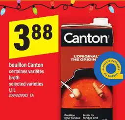Maxi BOUILLON CANTON, 1,1 L offer