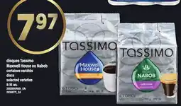Maxi Tassimo Maxwell House ou Nabob | discs, 8-16 un offer
