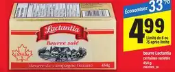 Maxi BEURRE LACTANTIA, 454 g offer