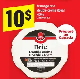 Maxi FROMAGE BRIE DOUBLE CRÈME ROYAL, 450 G offer