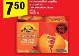 Maxi PIZZA POCHETTES MCCAIN | PIZZA POCKETS, 600 g offer