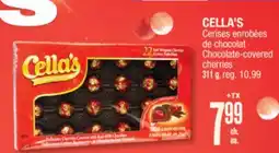 Jean Coutu CELLA'S Chocolate-covered cherries offer