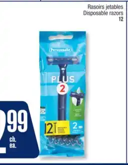 Jean Coutu PERSONNELLE Disposable razors offer
