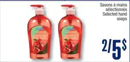 Jean Coutu PERSONNELLE Selected hand soaps offer