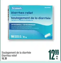 Jean Coutu PERSONNELLE Diarrhea relief offer