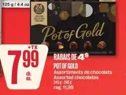 Jean Coutu POT OF GOLD Assorted chocolates offer