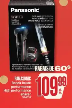 Jean Coutu PANASONIC High performance shaver offer