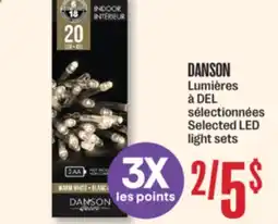 Jean Coutu DANSON Selected LED light sets offer