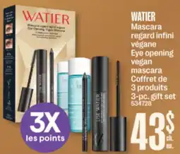 Jean Coutu WATIER Eye opening vegan mascara offer