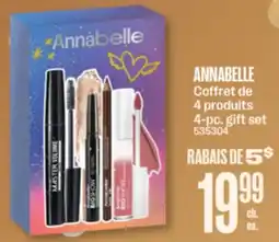 Jean Coutu ANNABELLE 4-pc. gift set offer