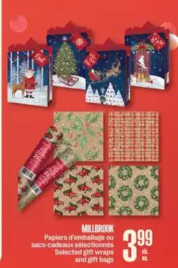 Jean Coutu MILLBROOK Selected gift wraps and gift bags offer