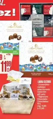 Jean Coutu LAURA SECORD Selected gift sets Signature Chocolates offer
