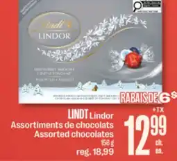 Jean Coutu LINDT Lindor Assorted chocolates offer