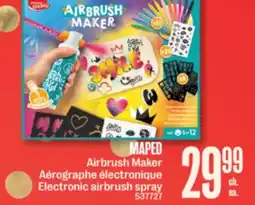 Jean Coutu MAPED Electronic airbrush spray offer