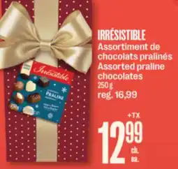 Jean Coutu IRRÉSISTIBLE Assorted praline chocolates offer