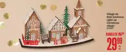 Jean Coutu Light-up Christmas village offer
