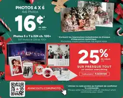 Jean Coutu 4x6 Photos offer