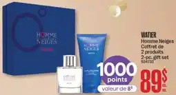 Jean Coutu WATIER Homme Neiges 2-pc. gift set offer