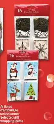 Jean Coutu Selected gift wrapping items offer