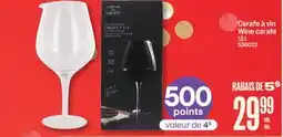 Jean Coutu Wine carafe offer