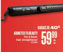 Jean Coutu ADDICTED TO BEAUTY Hair straightener offer