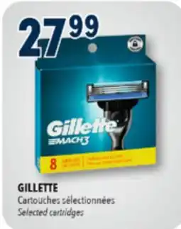 Familiprix Gillette Mach-3 cartridges offer