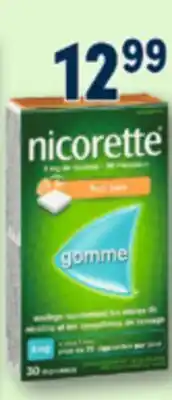 Familiprix NICORETTE Nicotin gum, 2 mg or 4 mg, 30 pieces offer