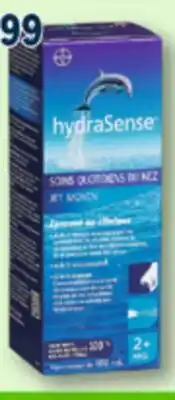 Familiprix HYDRASENSE Daily nasal care, 100 ml offer