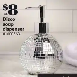 Giant Tiger Disco soap dispenser offer