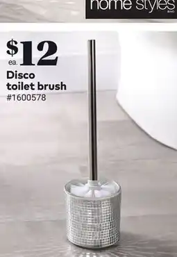 Giant Tiger Homestyles Disco toilet brush offer
