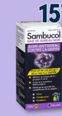 Familiprix SAMBUCOL, grippe/Anti-viral flu care, sirop/syrup, 230 ml offer