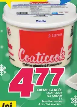 IGA COATICOOK ICE CREAM offer