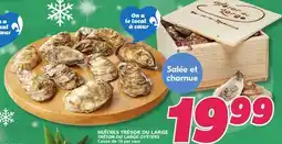 IGA TRÉSOR DU LARGE OYSTERS offer