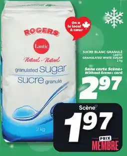 IGA LANTIC GRANULATED WHITE SUGAR offer