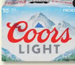 IGA COORS LIGHT BEER offer