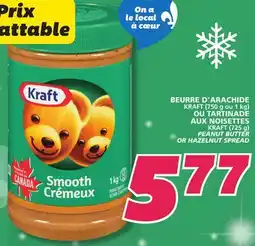 IGA KRAFT PEANUT BUTTER offer