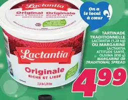 IGA LACTANTIA MARGARINE OR TRADITIONAL SPREAD offer